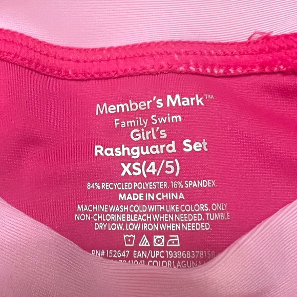 2 Piece Swimsuit with Rashguard - Picture 2 of 5